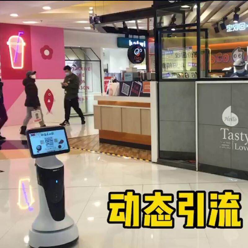 迎宾接待器机人智能服务器人迎引智能机器人