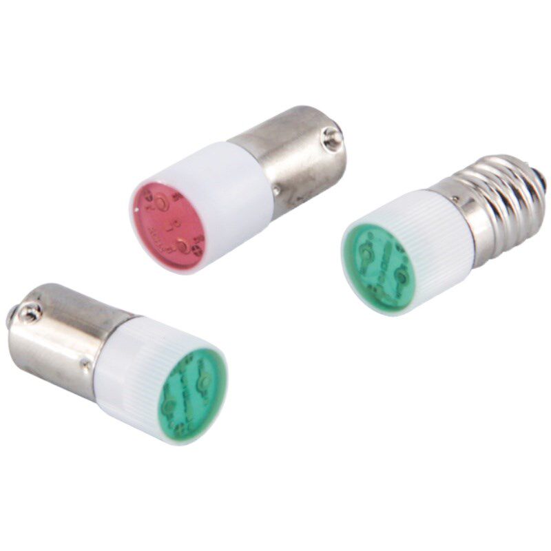 LED指示灯灯珠B9N卡口E10N卡口仪器指示灯仪表灯泡12v24v36v220v