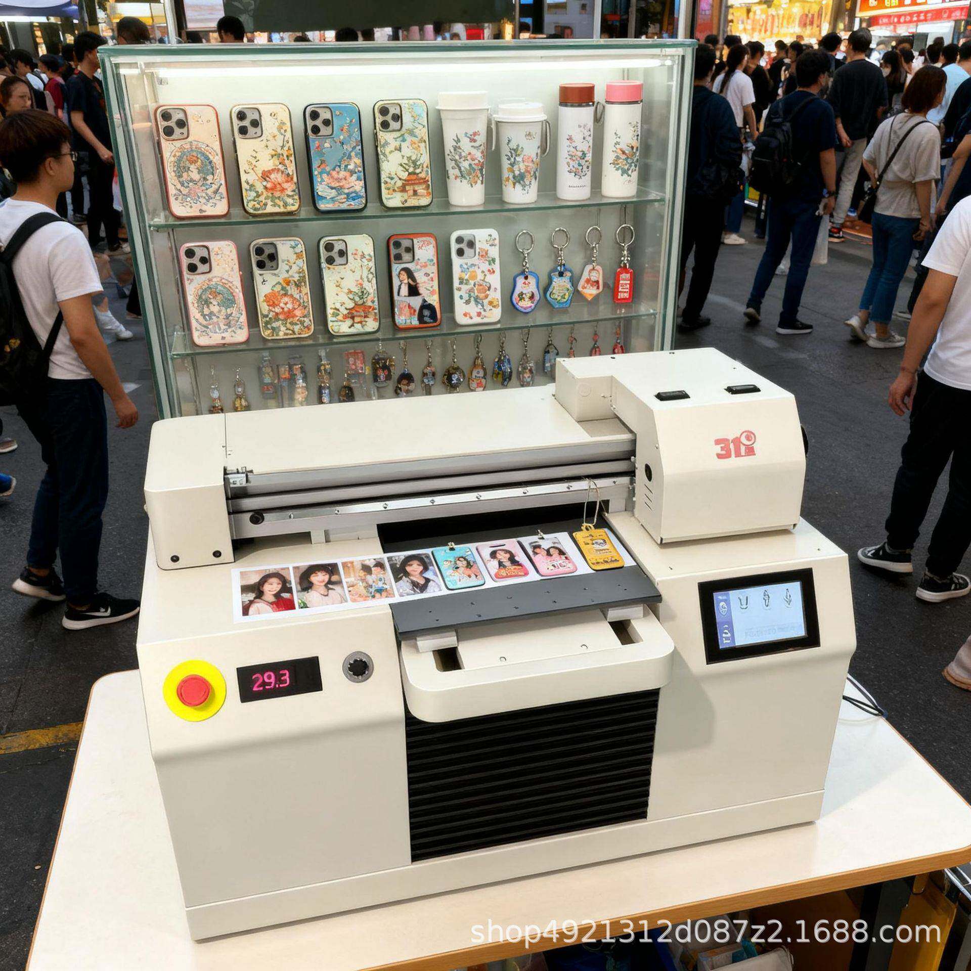 平板uv打印机小型摆件书本可乐罐卡片蓝牙套红包印刷机器