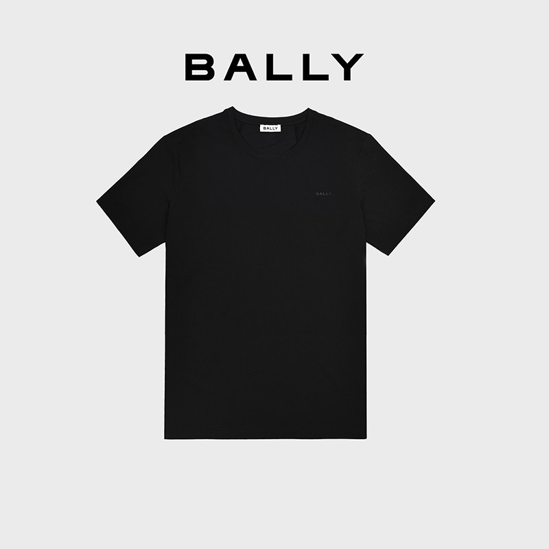 【双十一抢先购】Bally巴利短袖速干健身男士透气圆领T恤休闲上衣
