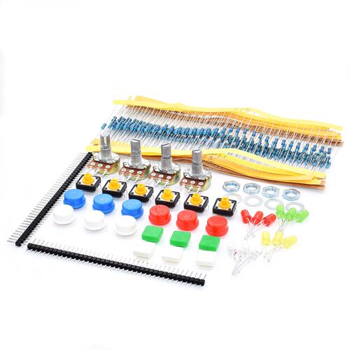 适用于Arduino 入门实验电子元件零件包 电位器/按键/电阻/LED灯