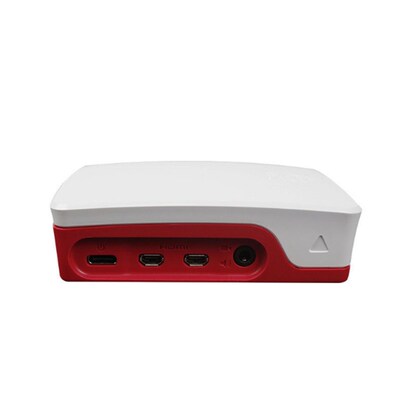 树莓派4B Raspberry Pi 4B Case 红白外壳 适用4代B型 一体式