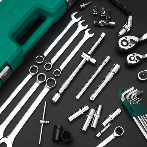 汽修工具套筒套装组合汽保汽修车工具大全棘轮扳手工具箱维修专用