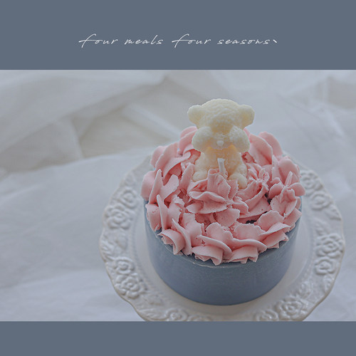 《唐顿庄园》fourmeals小众原创香薰蛋糕蜡烛婚礼生日表白伴手礼