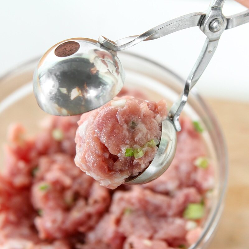 肉丸子制作器不锈钢厨房用品用具小百货寿司肉丸饭团模具DIY神器