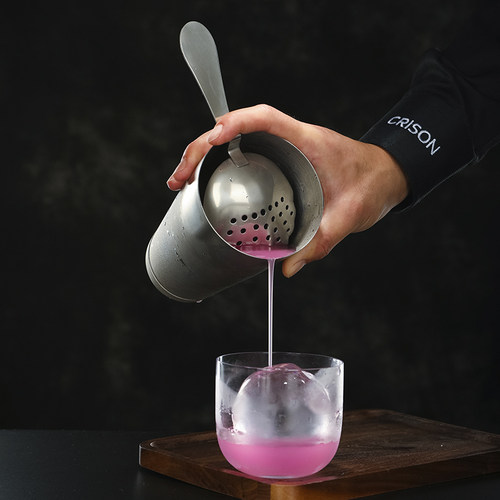 酒吧传奇 贝壳版朱丽普滤冰器 鞠丽普过滤器调酒隔冰器 调酒器具