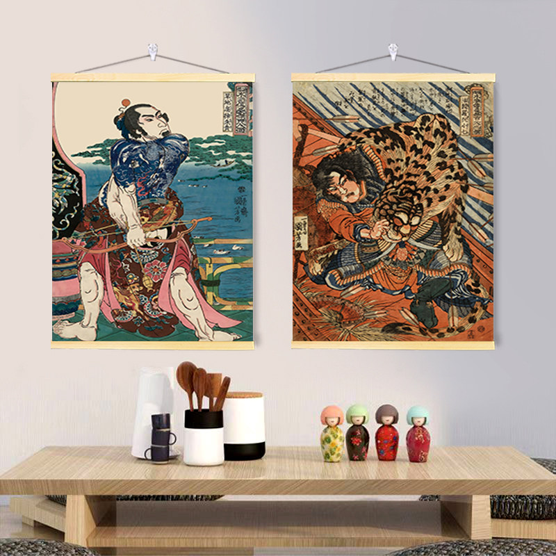 居酒屋日式和风浮世绘装饰画