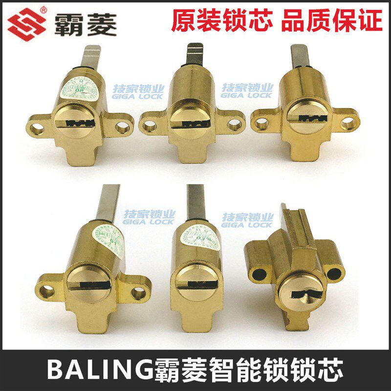 BALING霸菱锁芯指纹锁酒店锁宾馆智能异形锁头思泰电子门锁芯锁芯