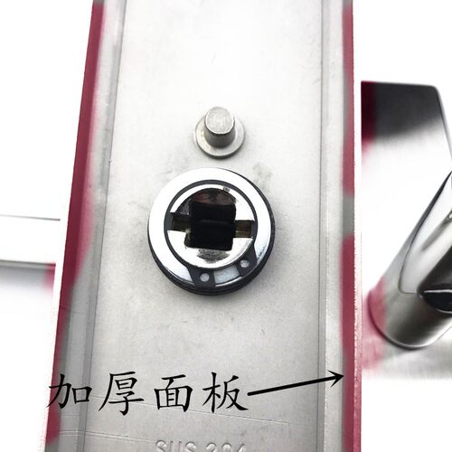 85/72大门锁执手机械不锈钢304门锁锁具配件防盗双开门锁防火门锁