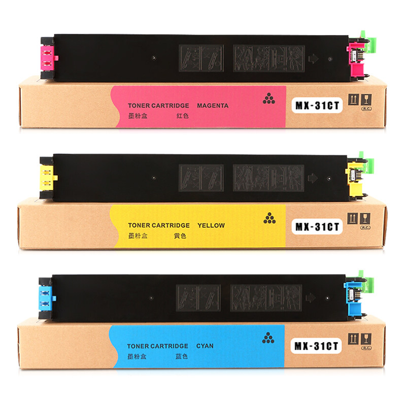 适用夏普MX-31CT粉盒 MX-2600N墨粉3100N碳粉2601N 3101N复印墨盒