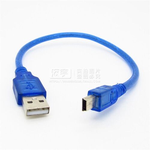 MP3 MP4导航仪老款手机mini迷你USB充电连接线T型V3口电源数据线