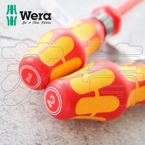 德国维拉Wera 162i VDE电工绝缘十字螺丝刀