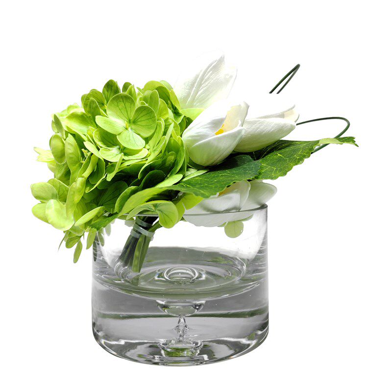 简约现代永生苔藓仿真花摆件洗手台卫生间桌面花艺洽谈桌假花摆设