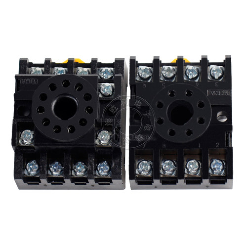 PF113A继电器底座 继电器插座 适用于JQX-10F/3C MK3P等 11脚