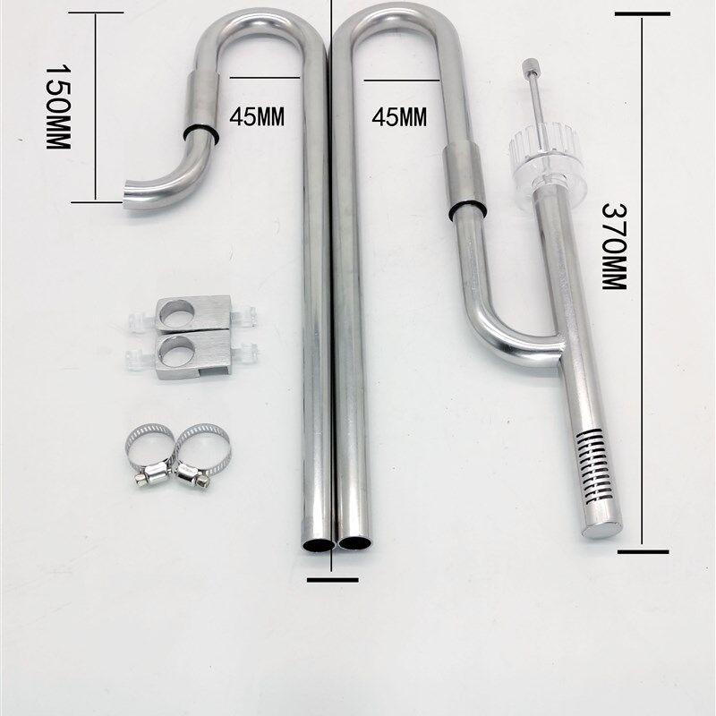 DIY不锈钢进出水 不锈钢除油膜器套装 鱼缸进出水口 草缸除油膜器