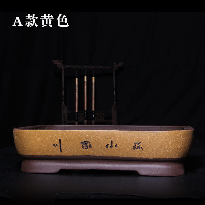 种花花盆树脂长方形花盆加仑花盆防紫砂陶瓷多肉花盆塑料花盆盆景