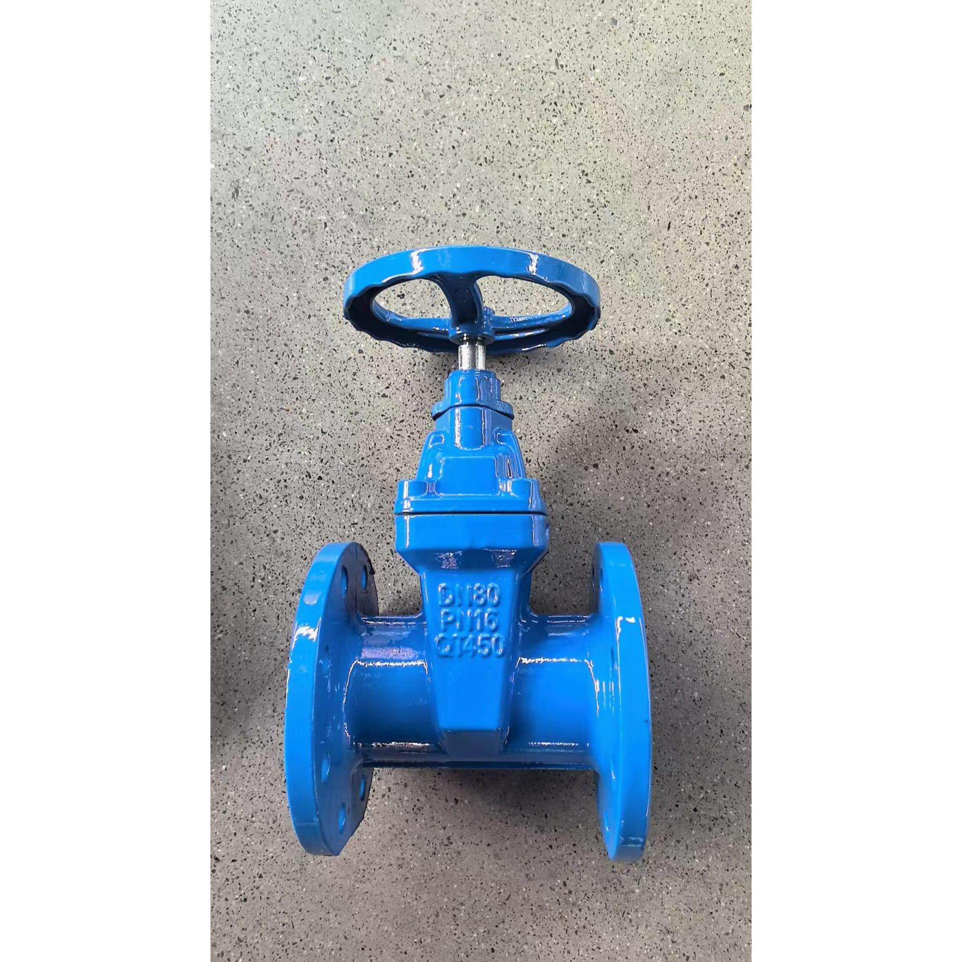 暗杆阀Z45X-1密6Q弹性座封闸阀球墨铸铁闸阀/暗杆闸软封自来水闸