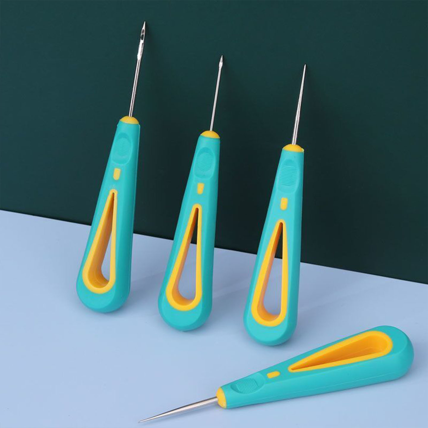 带钩带孔锥子打孔补鞋工具鞋针锥
