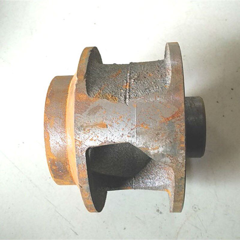 WQ污水泵轴25叶轮排污泵4-7.5KW水叶铸铁3寸4寸6寸水泵配件叶片