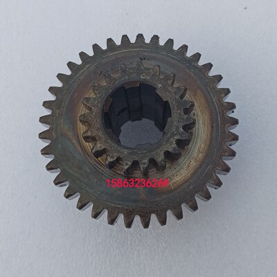 滕州Z3050X16机械摇臂钻床配件主轴箱三联齿Z19/37/27内孔6-30*8