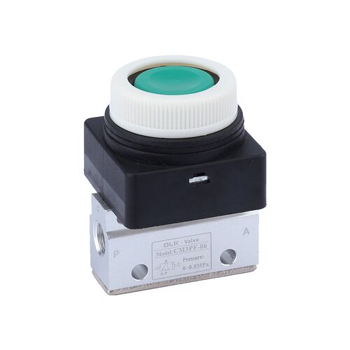 气动机械阀CM3PF/PM/PP/PL/R/L/HS/V/Y-06-05-08手动按钮开关气阀