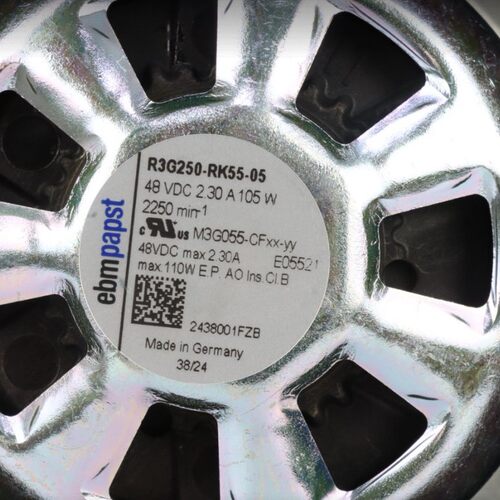 R3G250-RK55-05  德国EBM  全新 离心风机