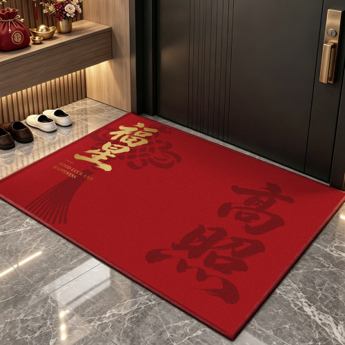 2026新款红色入户门垫防滑