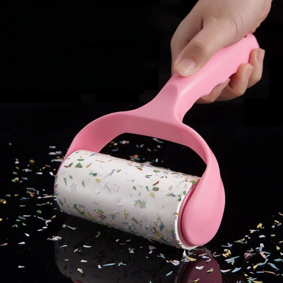 可撕式衣物粘毛滚筒去滚毛神器
