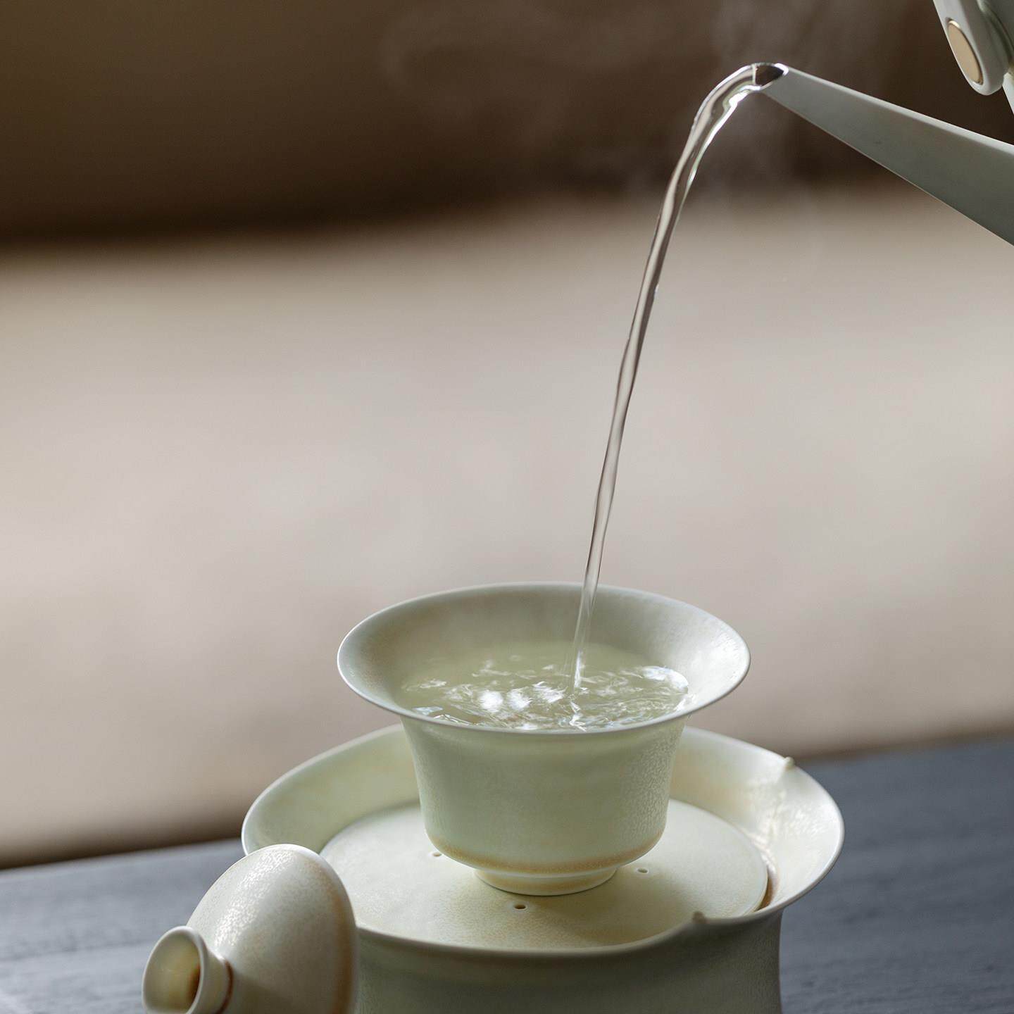 里作青芜窑变手复古水蓄花口茶盘创意工壶承干托cptcxkxp泡盘小茶