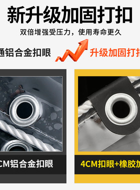 透明防雨布篷布PVC阳台遮雨挡板加厚防水塑料布透光软玻璃雨棚布