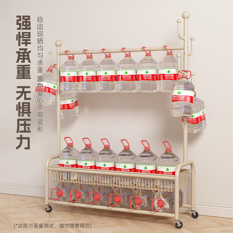 挂衣架落地卧室家用室内可移动晾衣架子阳台小型晾衣杆简易衣帽架