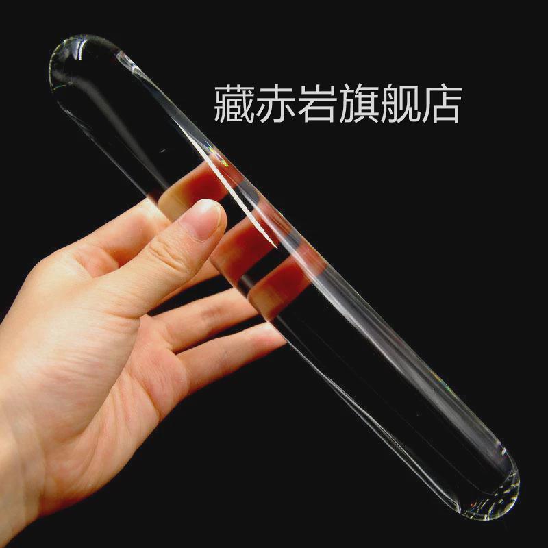 女用植仿真电动生植器男超大水晶zw棒防真女性生器超大号硅胶女体