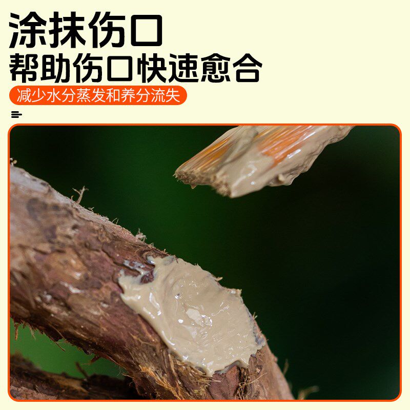 日本进口富士植物伤口愈合剂封口剂嫁接盆景松柏切口涂抹剂愈合泥