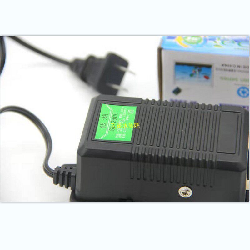 鱼缸银湖SL-2800氧气泵增氧泵鱼缸增氧机SP-780小型充打加氧泵机