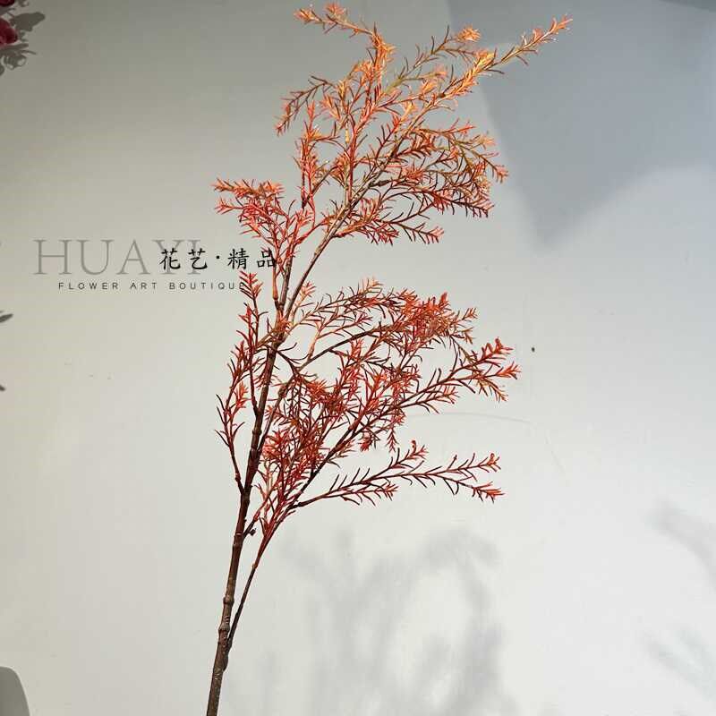 仿真天门冬工程绿植盆景迷迭香绿金鱼草家居装饰婚庆道具千层金