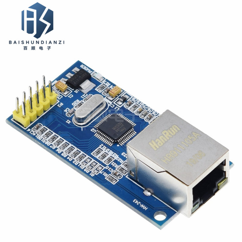 W5500以太网网络模块 TCP/IP SPI接口 51/STM32程序