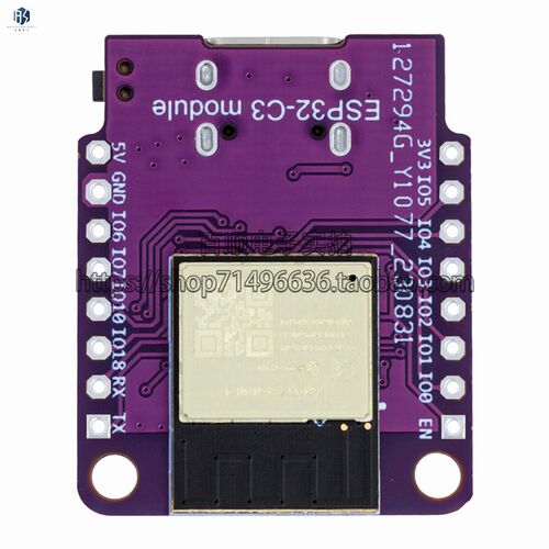 MINI ESP32-C3开发板搭载ESP32-C3-MINI-1-N4模块Wifi蓝牙BLE5.0