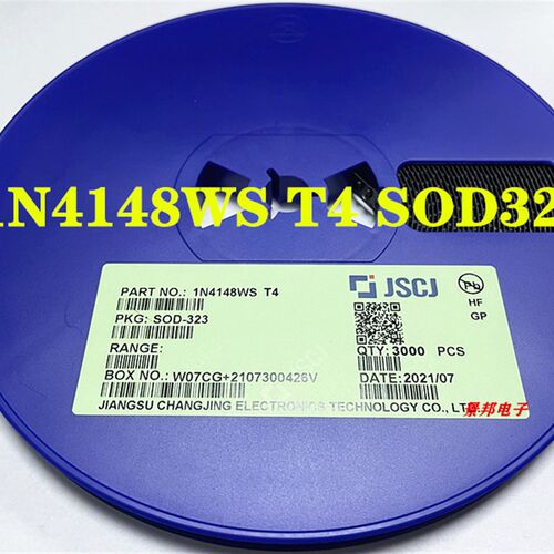 贴片开关二极管 1N4148 1N4148WS T4丝印 SOD323封装 0805