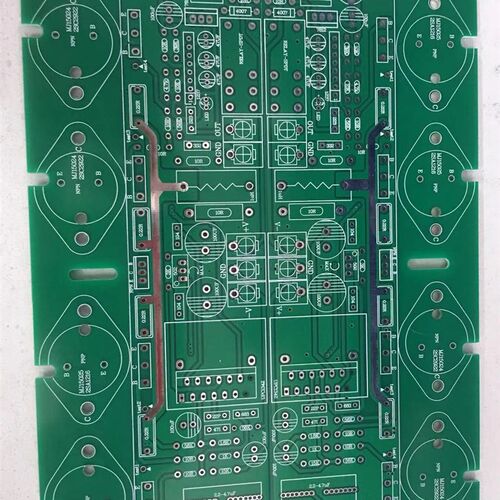UPC1342V功放板DIY套件 推双并金封管 塑封管hifi大功率可调甲类