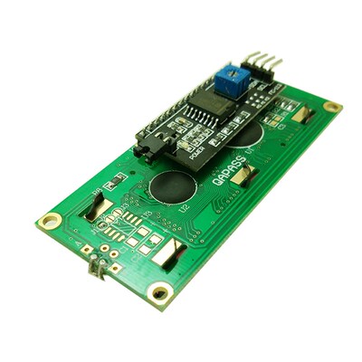 LCD1602液晶屏转接电路板IIC/I2C接口送函数库带背光显示屏新品