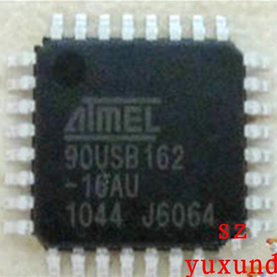 (直拍)AT90USB162-16AU TQFP32 ATMEL【全新原装】