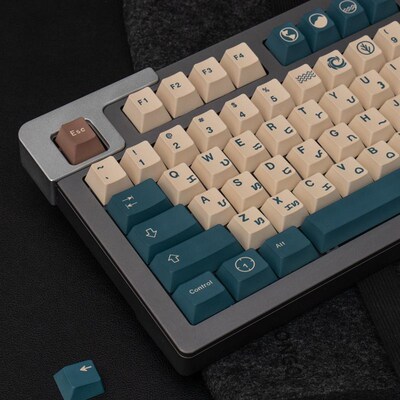 GMK Earth Tes地球音键帽火星文大全套PBT热升华樱桃原厂87/104