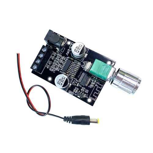 迷你版20W30W40W50WX2蓝牙5.0数字功放板旋钮调节音量带开关模块
