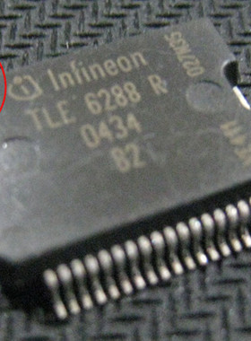 TLE6288R 汽车电脑版常用维修芯片 电磁阀驱动芯片IC