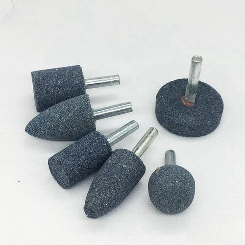 A棕刚玉电磨头砂轮磨头16*32*6/20*6/25/30/40*6MM平头圆柱形磨铁