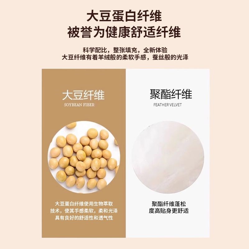 大豆纤维A类被子冬被加厚保暖夏被春秋被芯棉被单人双人四季通用
