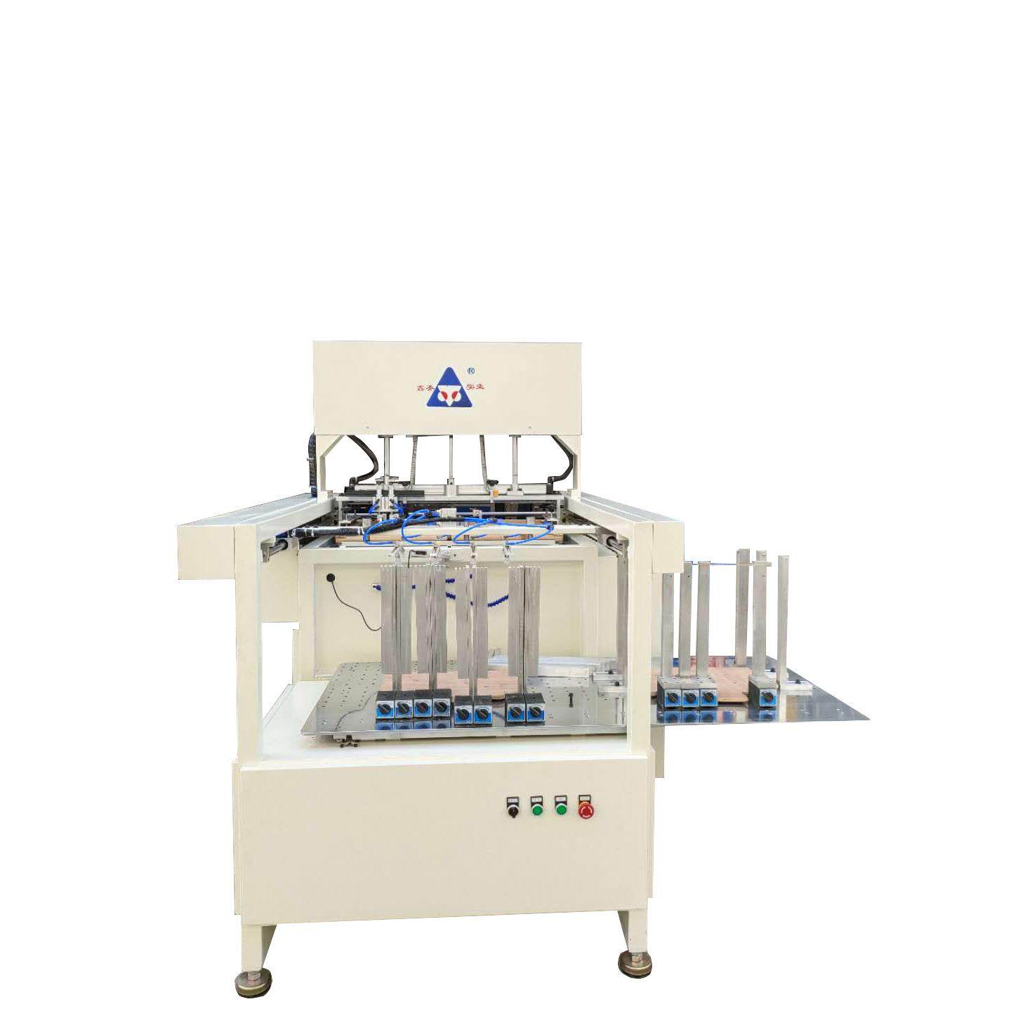 自动网印机厂家出售平面丝网印刷机纸盒胶水自动印胶网印机全自动