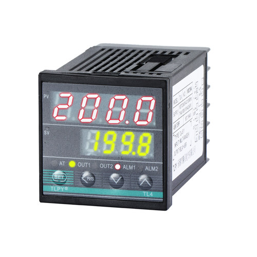 TL4 数字智能温控器数显表220v全自动温度控制仪开关pid可调电子
