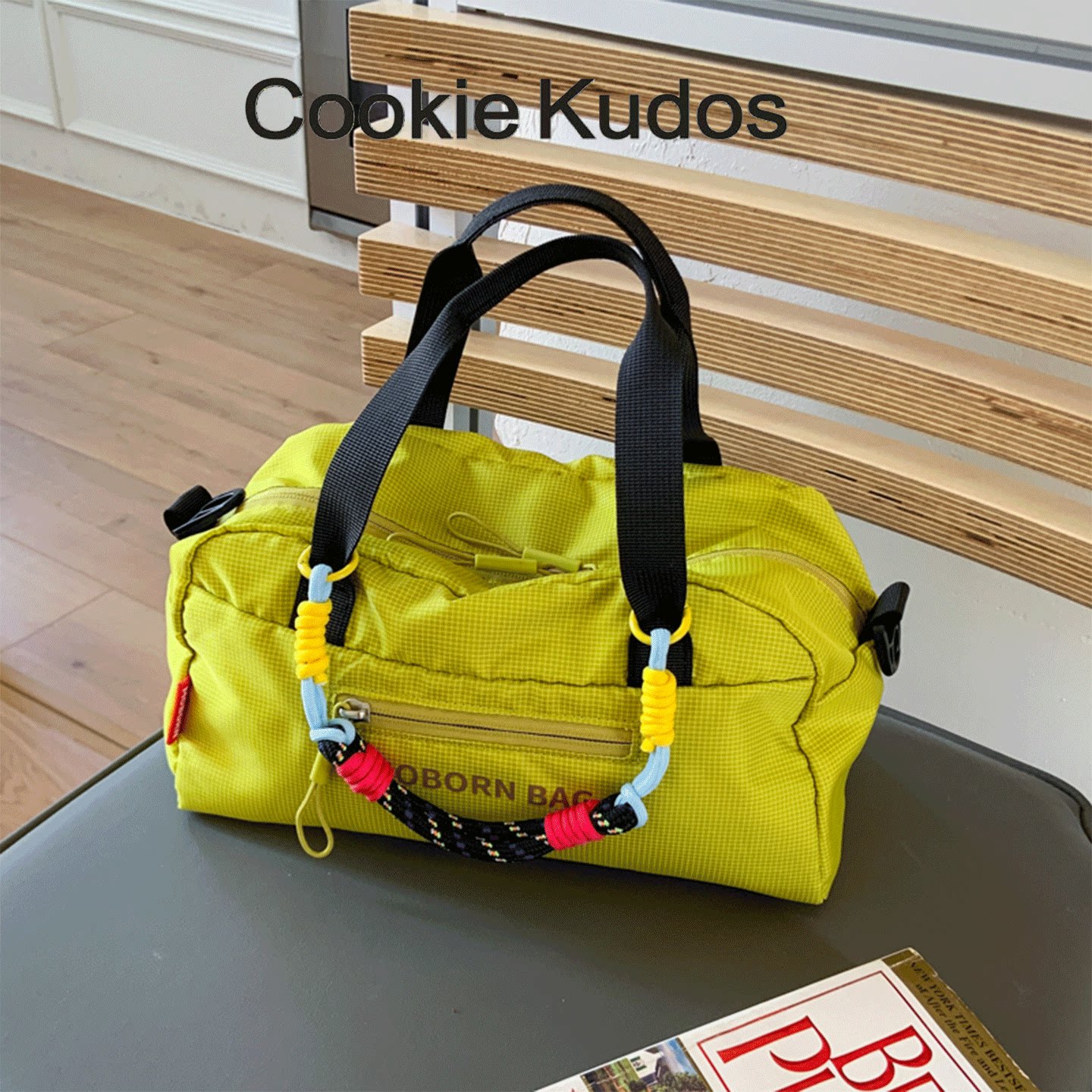 Cookie Kudos户外运动保龄球包女轻量化手提斜挎包百搭潮牌单肩包