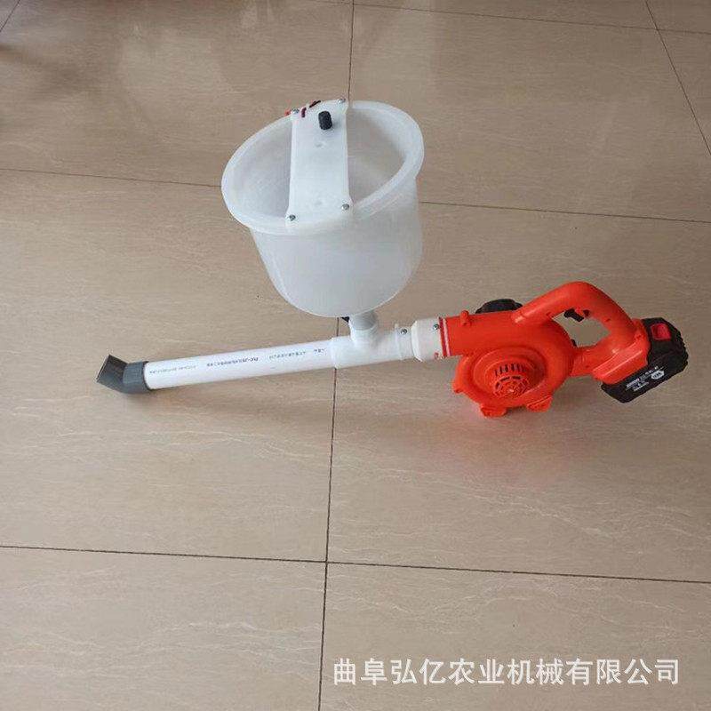 便携式花椒树灭虫打喷粉机园林果树粉尘抛洒器2L手持电动弥粉机
